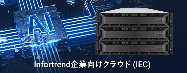 Unveiled Innovative Infortrend Enterprise Cloud (IEC) Optimized for Containerized and Traditional Applications