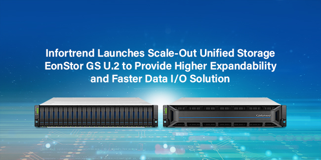 Scale-Out Unified Storage EonStor GS U.2