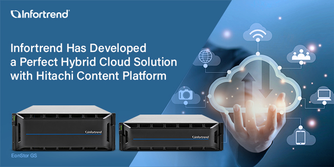 Perfect Hybrid Cloud Solution of EonStor GS