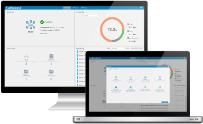 Build and Run Scale-out NAS System with Easy Maintenance - EonOne for CS