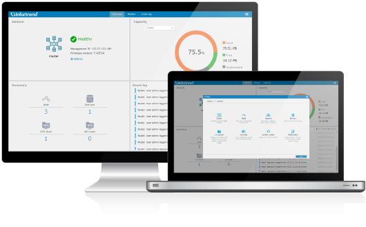 Build and Run Scale-out NAS System with Easy Maintenance - EonOne for CS