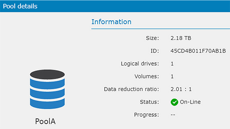 Volume-Level Deduplication Ratio
