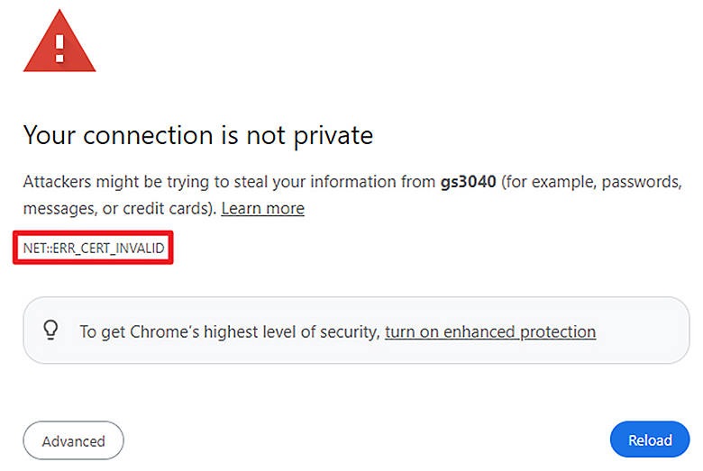 using for the web address
