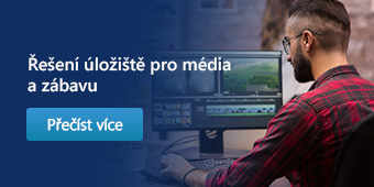 Řešení úložiště pro média a zábavu